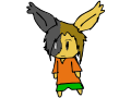 My OC Akuma in Raposa Form  :D