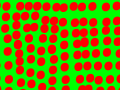 Red and Green Christmas Background