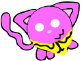 Pink Circle cat for Pinkcuddles12