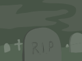 Graveyard background.