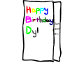 Dylan's birthday card
