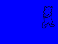 crazy dancing wolf