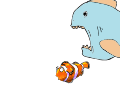 fishy go bye bye