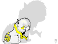 Chibi Zero in Bunny form owo